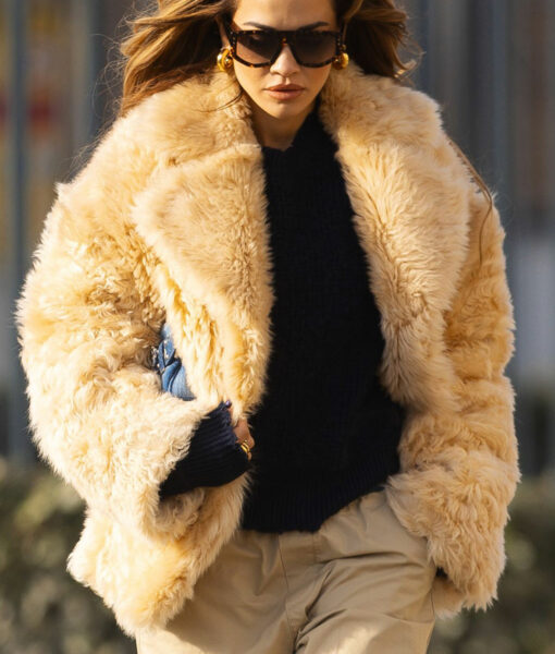 Rita Ora Fur Jacket-2