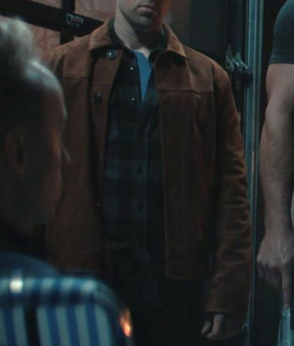 Shaun Sipos Reacher S02 Brown Suede Leather Jacket (1)