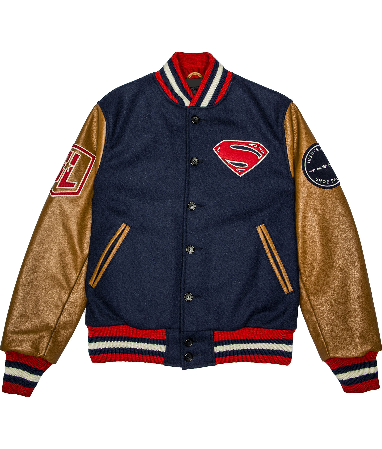 Superman Blue Varsity Jacket (1)