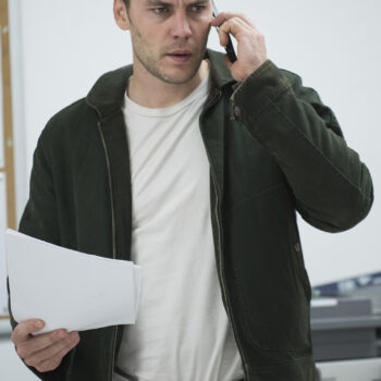 Taylor Kitsch True Detective (Officer Paul Woodrugh) Green Jacket