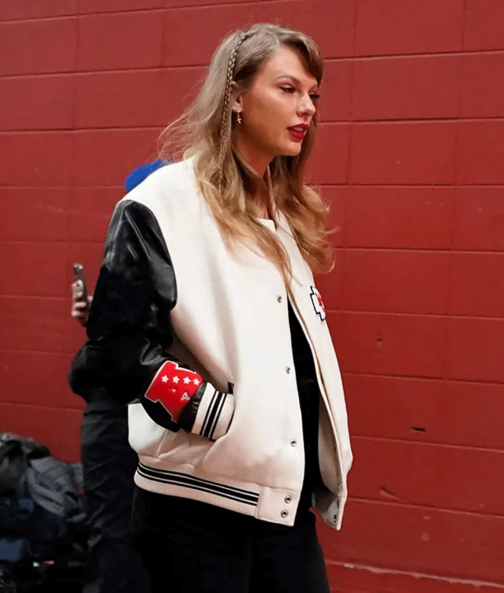 Taylor Swift Kansas City Cheifs Varsity Jacket (6)