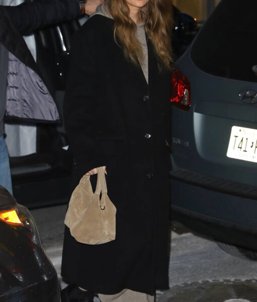 Taylor Swift Electric Lady Studios Long Black Coat