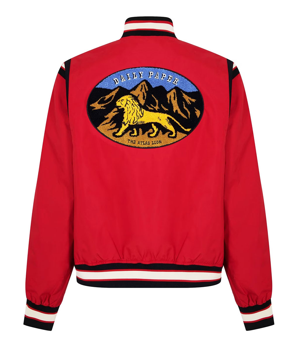 The Voice Chance the Rapper Red Varsity Jacket (2)