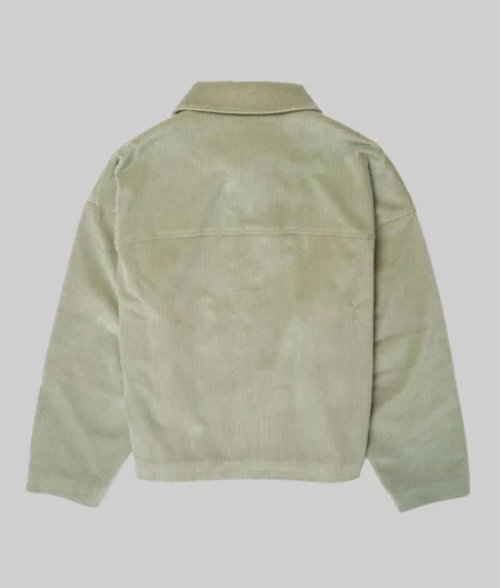 Travis Kelce Green Corduroy Jacket