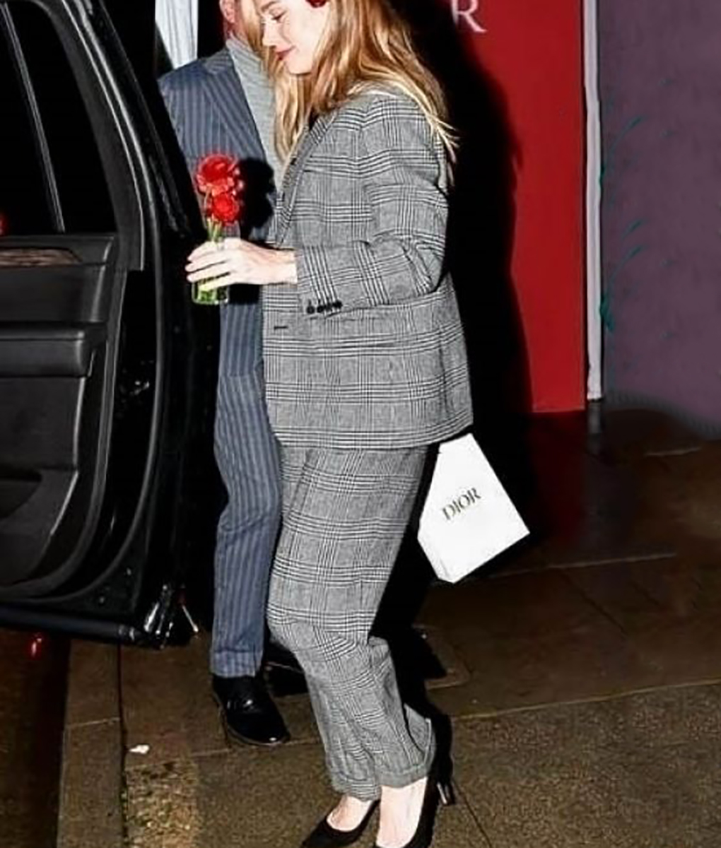 Brie Larson Houndstooth Suit (2)