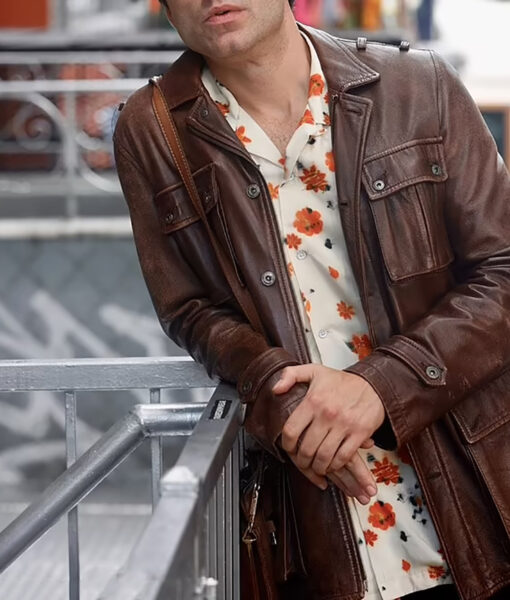 Edward A Different Man (Sebastian Stan) Leather Jacket