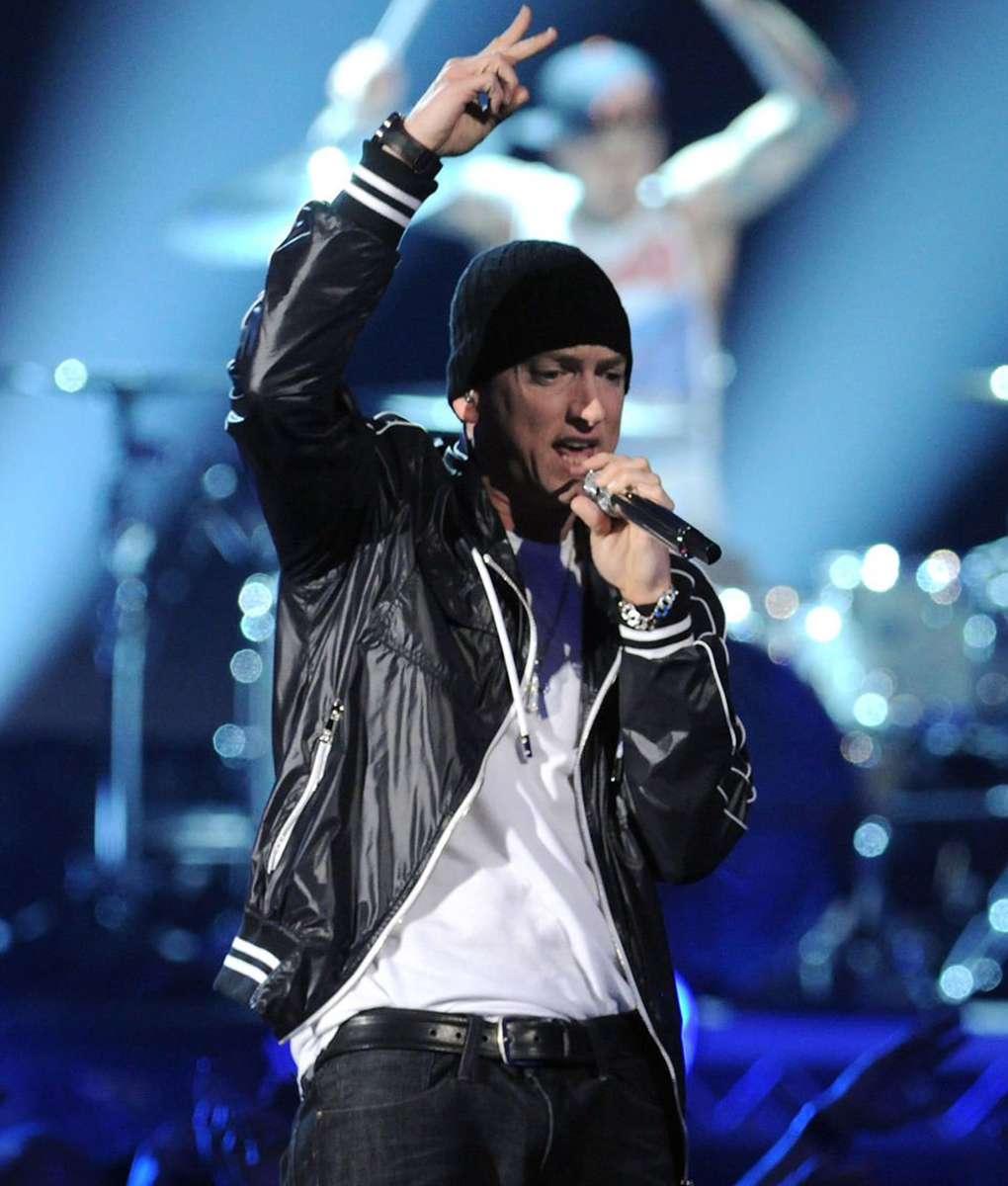 Eminem Grammy Award Black Hooded Jacket (2)