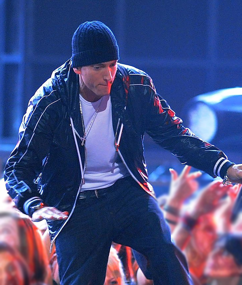 Eminem Grammy Award Black Hooded Jacket (3)