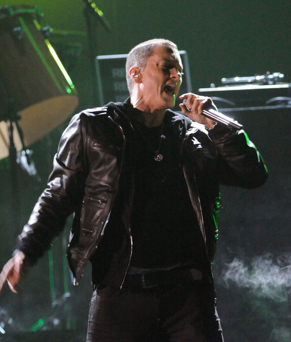 Eminem Grammy Award Black Leather Jacket (10)