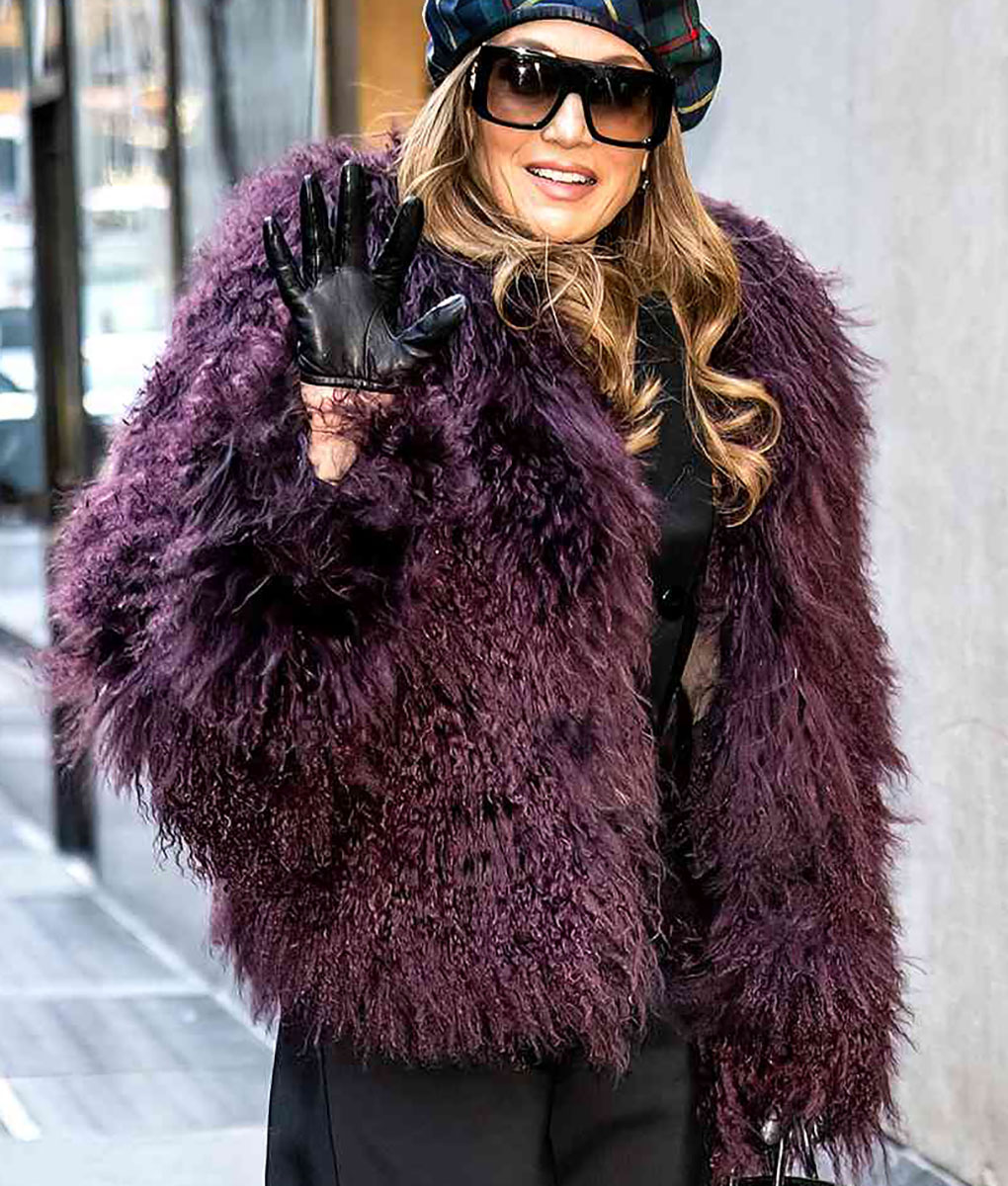 Jennifer Lopez Fashion Show Fur Jacket (1)