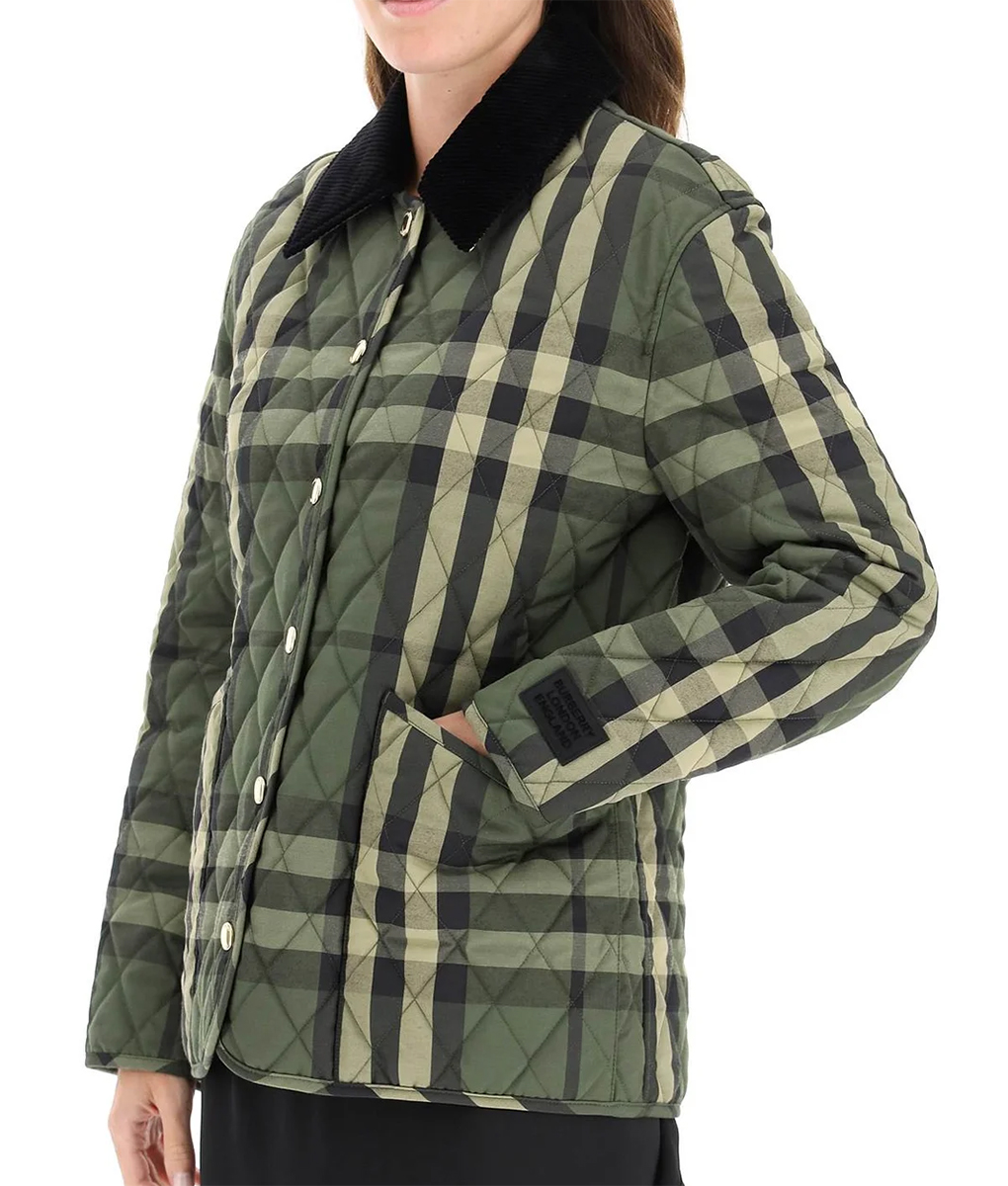Kate Middleton Green Checkered Jacket (3)