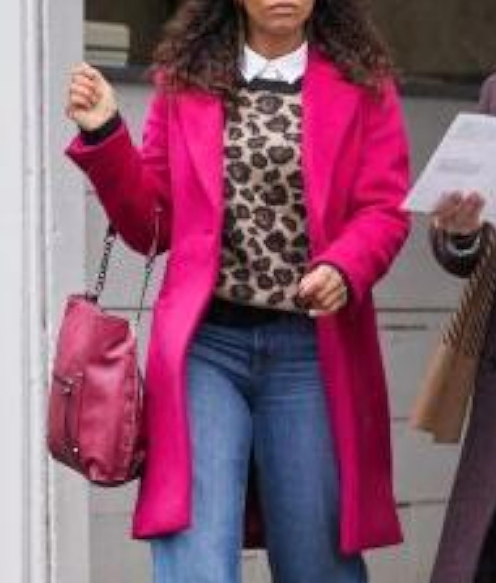 Katrina Kwan CrimeTime Freefall Pink Coat (2)