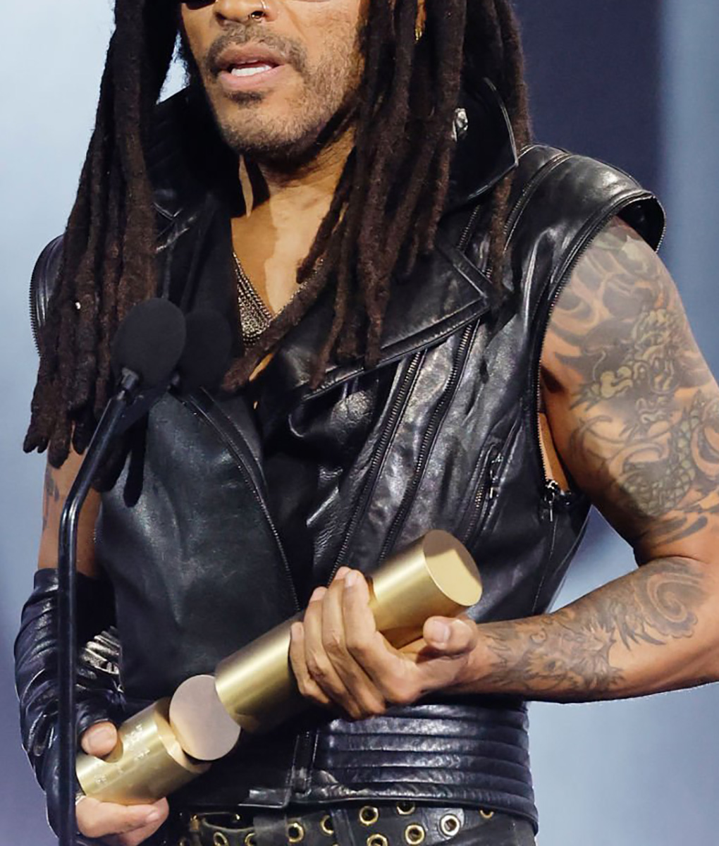 Lenny Kravitz People Choice Awards Black Vest (5)