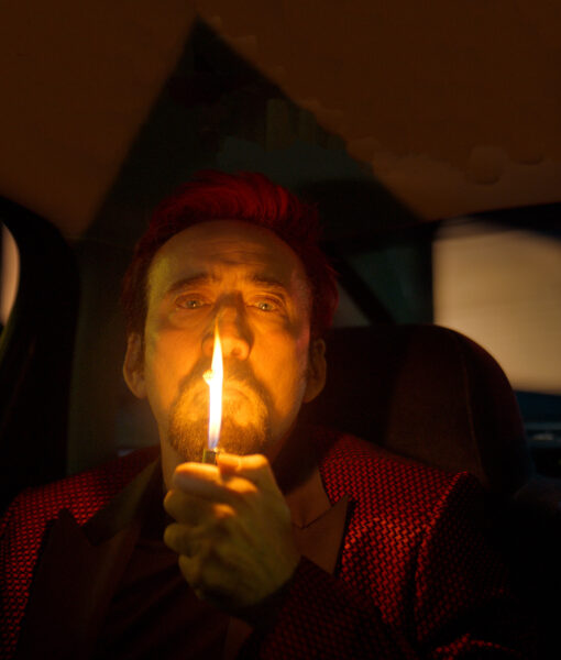 Nicolas Cage Sympathy for the Devil (The Passenger) Red Blazer-3