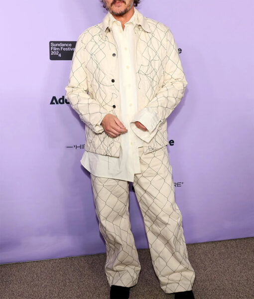 Pedro Pascal Sundance Film Festival 2024 White Suit-1