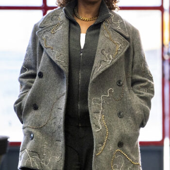 Robyn McCall The Equalizer: Full Throttle (Queen Latifah) Gray Coat-2