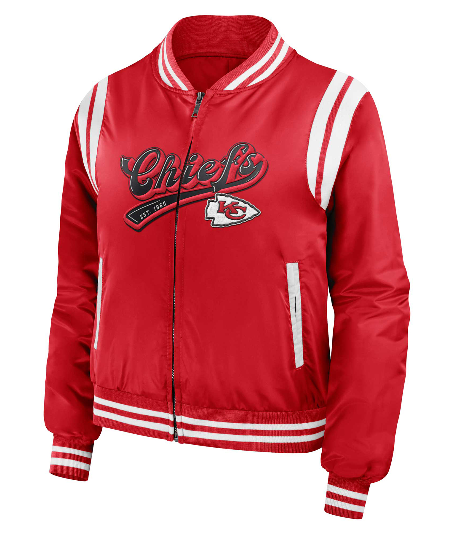 Taylor Swift KC Chiefs 60 Red Varsity Jacket (4)