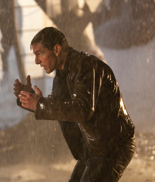 Tom Cruise Jack Reacher Brown Leather Jacket-5