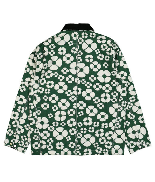 The Vince Staples Show Green Floral Jacket-4