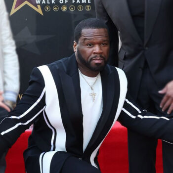 50 Cent Hollywood Walk of Fame Black Blazer-5