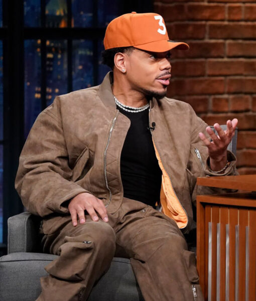 Chance The Rapper Late Night With Seth Meyers Bomber Jacket