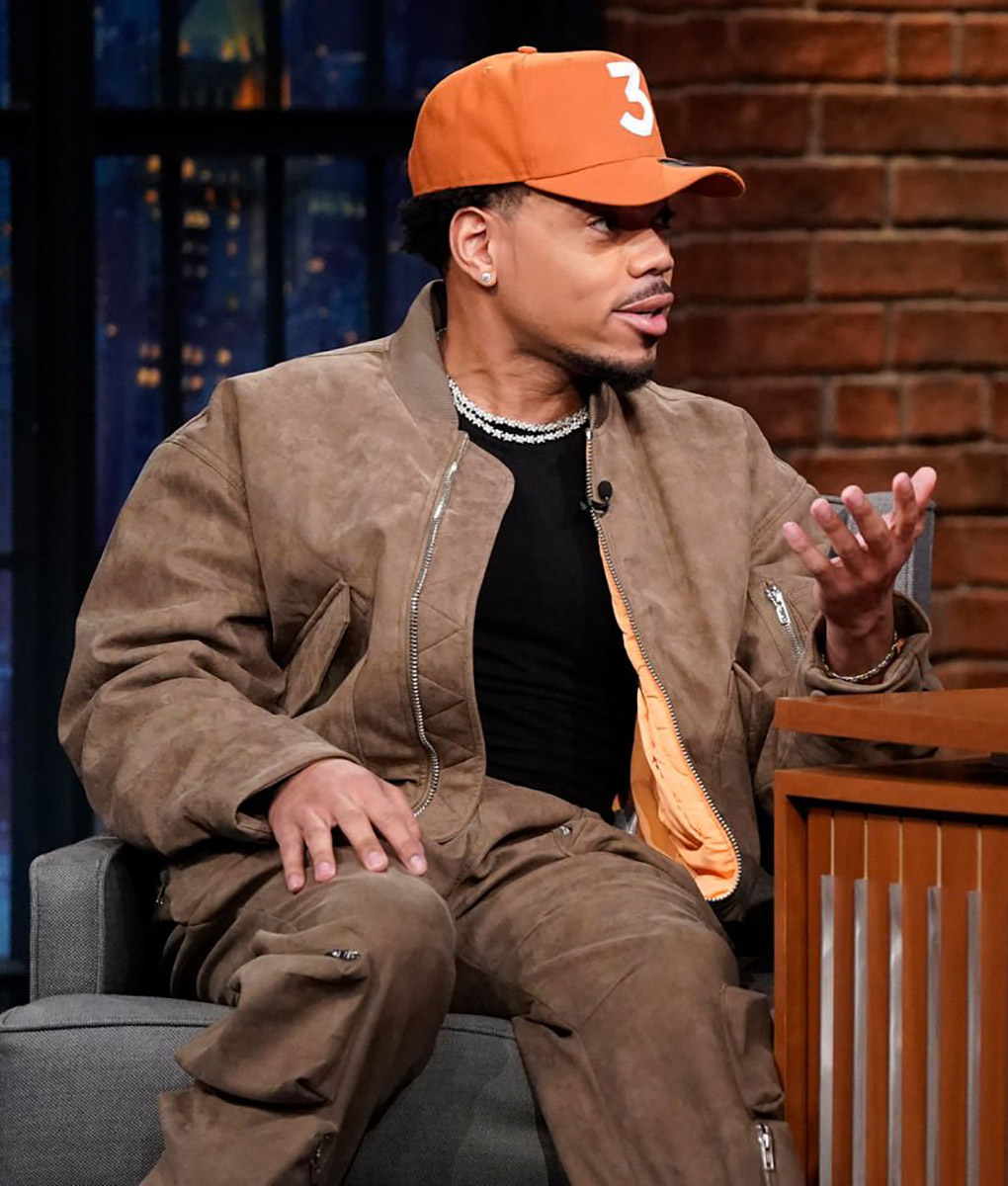 Chance The Rapper Brown Bomber Jacket (2)
