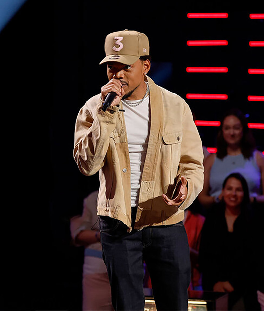 Chance The Rapper The Voice Brown Jacket (2)