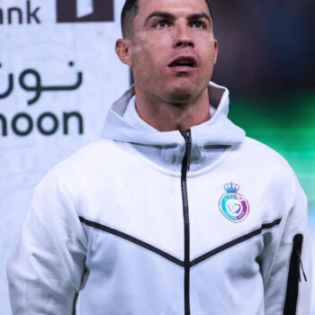 Cristiano Ronaldo Al Nassr White Tracksuit-6