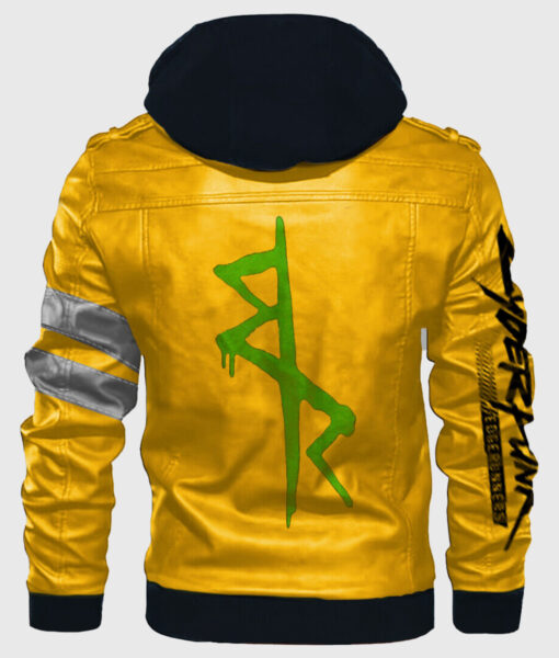 Cyberpunk 2077 David Martinez Yellow Leather Jacket