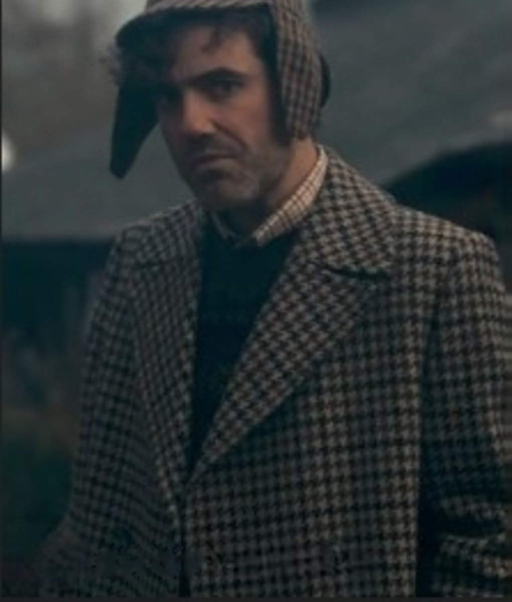 Daniel Ings The Gentlemen Houndstooth Coat (1)