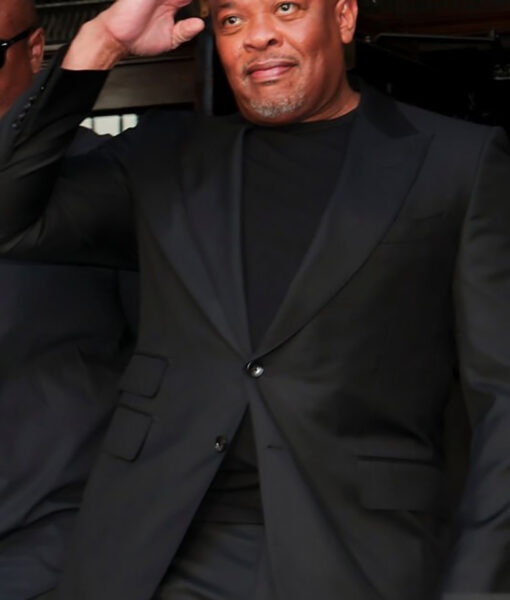 Honoree Dr. Dre Hollywood Walk of Fame Black Suit-3