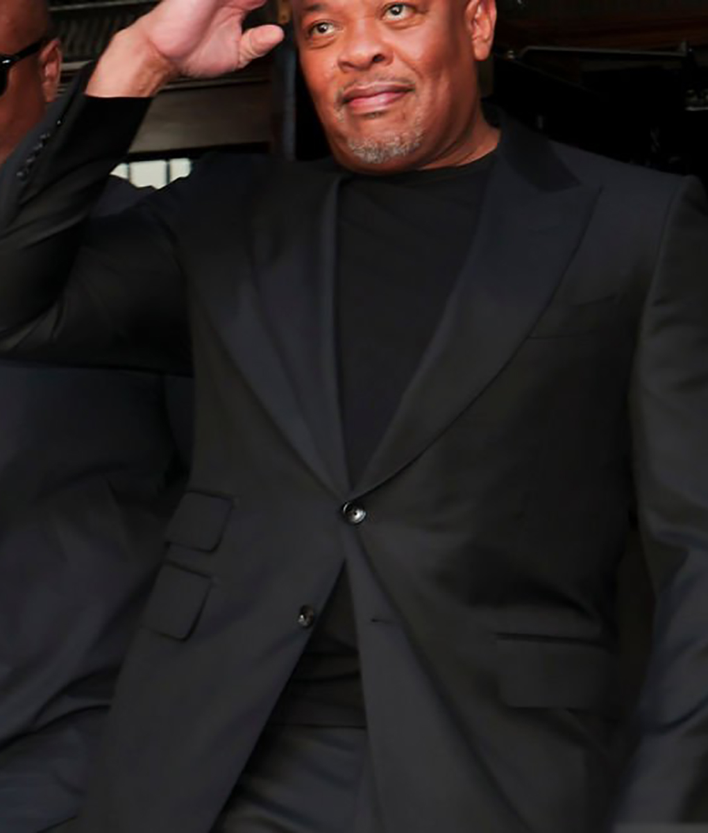 Dr. Dre Hollywood Walk of Fame Black Suit (2)
