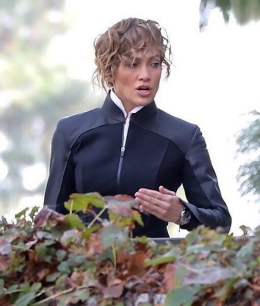 Jennifer Lopez Atlas (Atlas Shepherd) Black Zipper Jacket