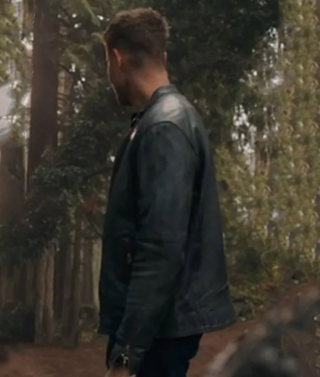 Justin Hartley Tracker Leather Jacket (5)
