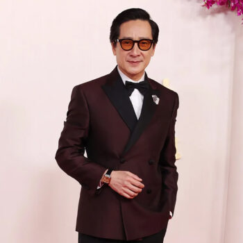 Ke Huy Quan Oscars Awards 2024 Brown Blazer-1