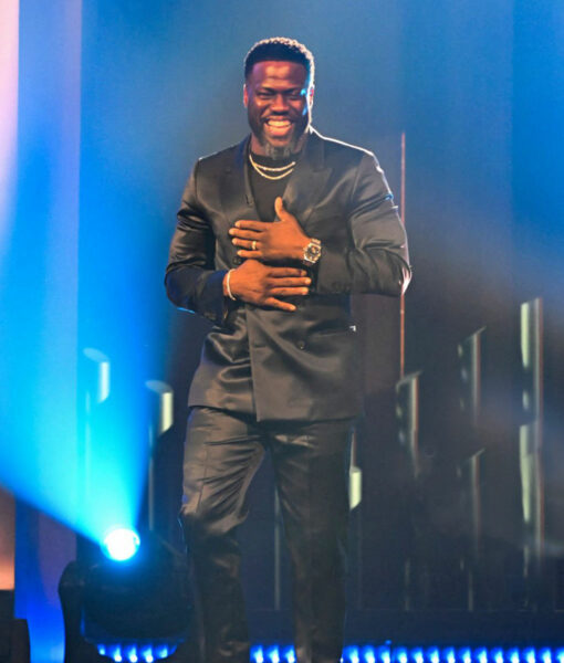 Kevin Hart The 2024 Mark Twain Prize Navy Blue Suit-3