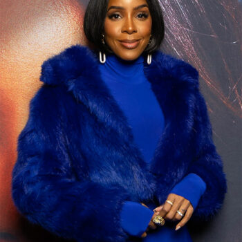 Kelly Rowland Mea Culpa (Mea) Cropped Fur Jacket
