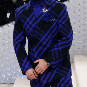 The 2023 Met Gala Barry Keoghan Checkered Suit