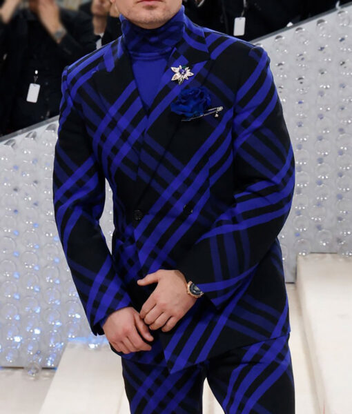 The 2023 Met Gala Barry Keoghan Checkered Suit