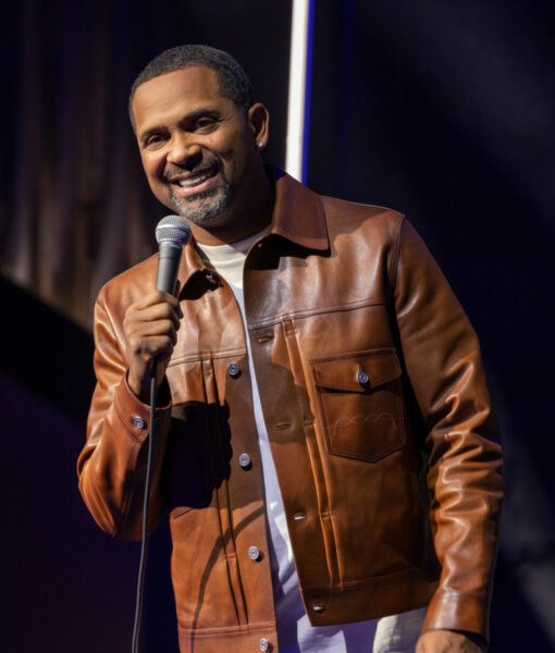 Mike Epps: Ready to Sell Out Brown Leather Jacket-3