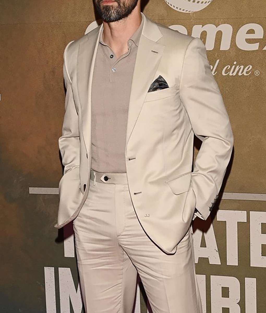 Milo Ventimiglia Cream Suit (2)