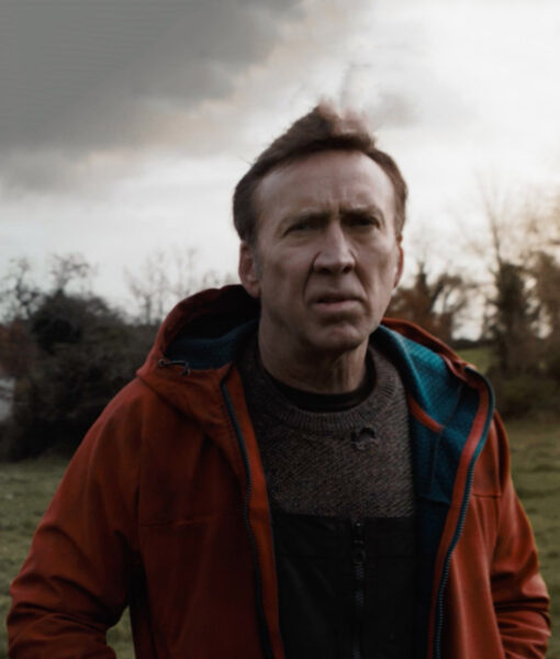 Nicolas Cage Arcadian Orange Hooded Jacket-2