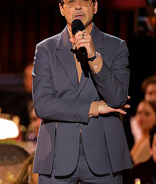 Robert Downey Jr. 30th Screen Actors Guild Awards Gray Blazer-1