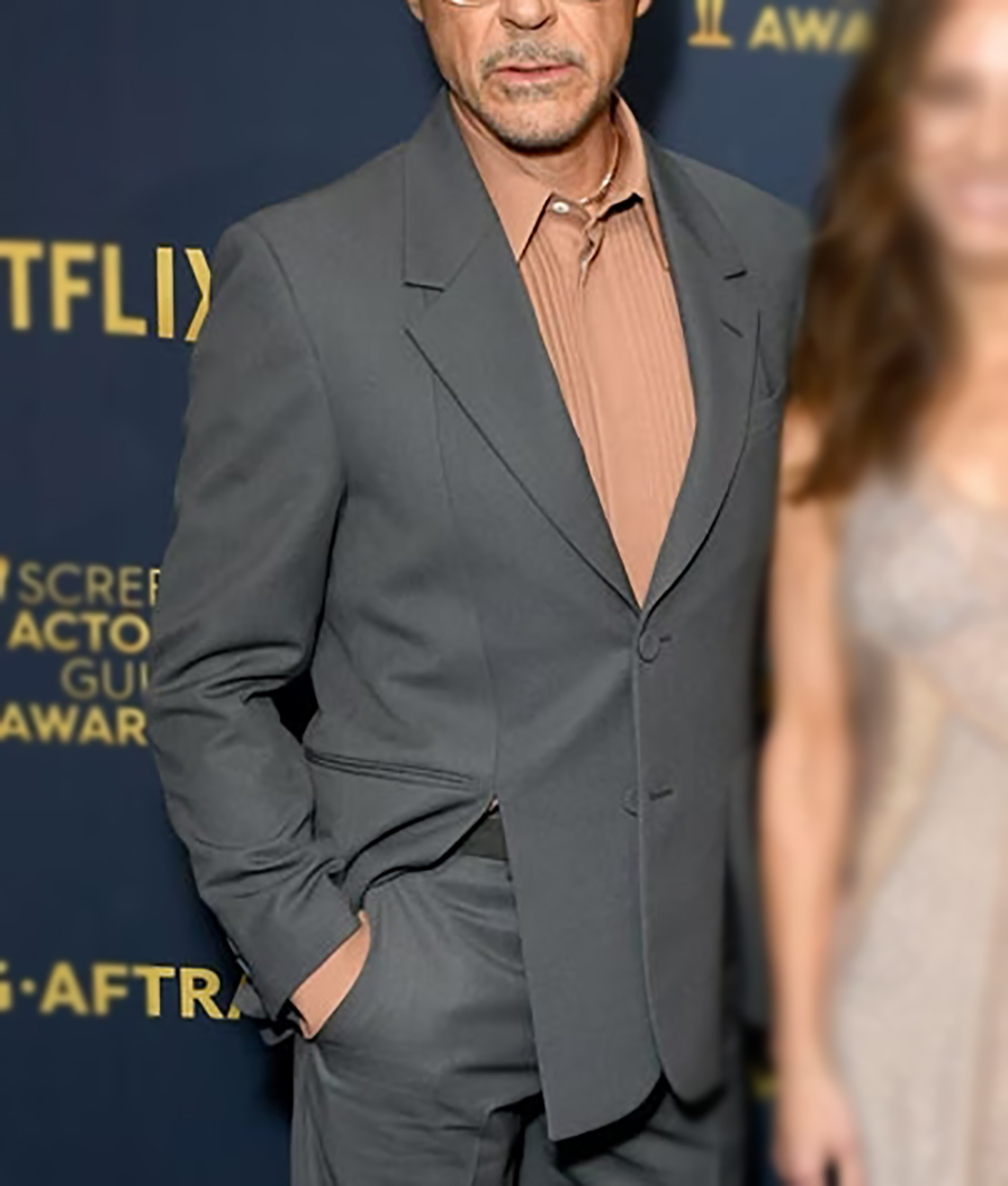 Robert Downey Jr. 30th SAG Awards Gray Blazer (1)