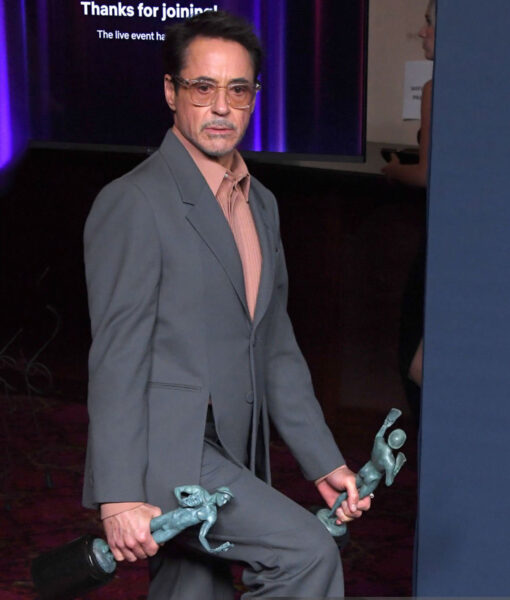 Robert Downey Jr. 30th Screen Actors Guild Awards Gray Blazer-3