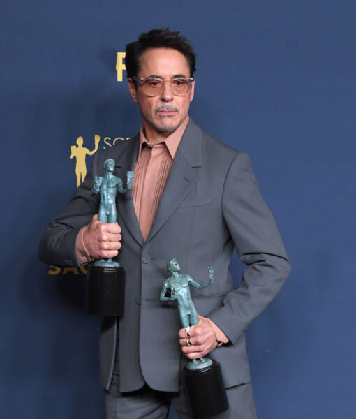 Robert Downey Jr. 30th Screen Actors Guild Awards Gray Blazer-5
