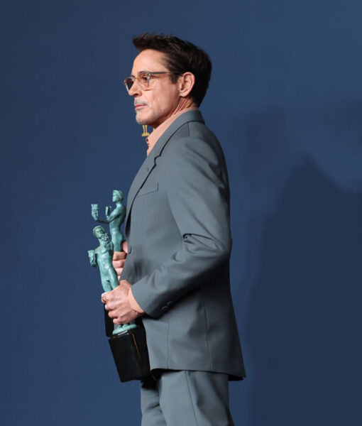 Robert Downey Jr. 30th Screen Actors Guild Awards Gray Blazer-4