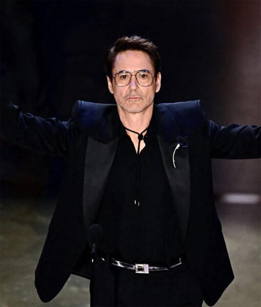 Robert Downey Jr. Oscars Awards 2024 Black Suit-2