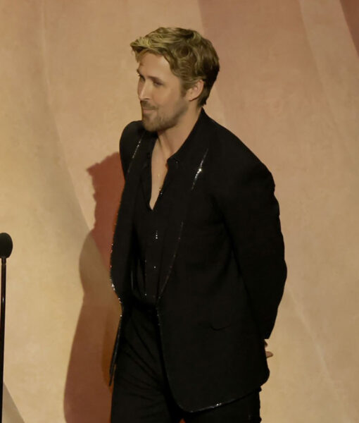 Ryan Gosling Oscars Awards 2024 Black Blazer-4