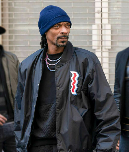 Snoop Dogg Law and Order SVU S20 Black Varsity Jacket
